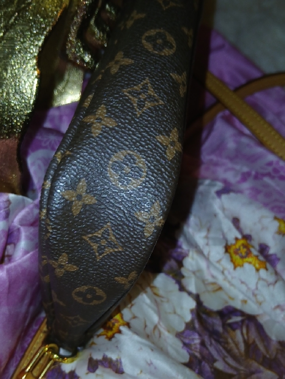 Louis Vuitton Monogram Canvas Crossbody Bag in Brown and Tan - Picture 14 of 16